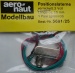Positionslaternen, vernickelt, 25 mm, 3 Volt,1 Paar=grün/rot