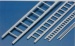 LS-24 Leiter 1:16 (2 Stück)  Bretie 27,8 mm, Länge 380 mm,