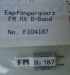 FM-Empfängerquarz 35.870  MHz, Kanal 187 FM
