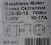 ROXXY BL Outrunner 2830/16