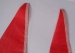 Segelsatz rot, 1. Segel 69 x 29, 2. Segel 54 x 20 cm, 1x vor