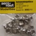 Instrumenten-Gehäuse 11mm, Metall vernickelt