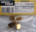 Schiffsschraube, messing, M 4, Ø 30 L, 4-Blatt