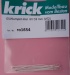 Glühlampen klar  6V D3 mm,  50 mA, Kabellänge 10 cm,  (VE 2)
