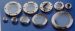 Bullaugen mit Flansch 10mm(10Stück)