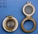 Bullaugen mit Deckel,  Ø  17mm, 10 Stück