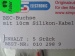 BEC-Buchse mit 10cm Kabel, 5 Stück