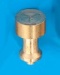 Rundlüfter aus Messing, 8 x 15 mm, 1 Stück