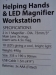 Helfende Hand mit LED Lupenlampe