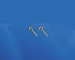 Augbolzen Ø 3 mm, Länge 10 mm, Farbe Messing (ca.100 Stück)