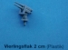 Vieringsflak . 2cm, Plastik, grau, beweglich, Maßst. 1:200