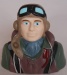 Jagdpilot, Maßstab ca. 1 : 6,  Abm. ca. 74x42x74 mm, 30 g
