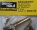 Admiralsanker 65 x 50 mm, Metall vergoldet, 2 Stück