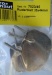 RUDERBLATT 35x44mm, Höhe 53 mm, M 3 Gewinde,