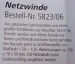 Netzwinde, Holz-Bausatz  - wieder vorrätig -  /1.5.2024 -