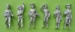 Figuren 1:64 (Satz) Seeleute, Höhe: 29 mm, aus dem 18 Jahrh.