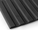 Gummi Bumperplatte 600 x 120 mm grob (VE1) - Neu -