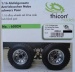 1:16 Alufelgensatz Antriebsachse Nabe schwarz Paar thicon-m.