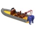 Schlauchboot Zodiac , Bausatz 1 : 50, Länge 16 cm
