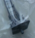 Kran Plastik, Höhe 116mm, grau, 1:200,ohne Haken,Seil,Sockel