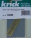 Haken 6 mm Messing geõtzt (VE