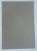 Gitter-Blech aus Edelstahl, rostfrei, 1 Stück