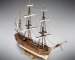 HMS Beagle Bausatz 1:121 Mini, Länge 35 cm