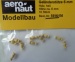 Geländerstützen (Holz) hell, 6 mm hoch, 10 Stück