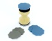 Micro Schleif- und Polier Halter + 6 Pads