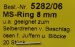 Ring für Beschlag (Tombak), Ø 8 mm, 20 Stück