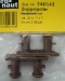 Doppelpoller Metall, Länge 32 mm, Breite 11 mm, Höhe 16 mm