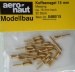 Koffeenägel (Messing),  15  mm, 20 Stück
