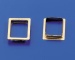 Trempelrahmen,Messingblech, 10 Stück