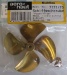 Power-Prop, 4-Blatt, messing,  Ø 70 mm, stumpfe Nase