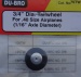 Alu-Fahrwerkrad 19 mm Dia./ (Spornrad)