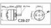 ROXXY BL Outrunner 2827/26