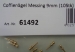 Coffienägel, Messing 9 mm,  10 Stück