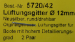 Lüftungsgitter rund 12 mm,  2 Paar
