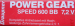 POWER GEAR SPEED 600 BB 7,2V  - vorrätig 1.11.2022 -