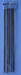 Messing -U-Profile  6x6, 1 m lang