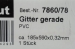 Gitter-Blech aus Kunststoff, PVC, Gitter gerade, 1 Stück