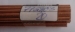 Kupferrohr 3/2mm halbhart, 1 m lang