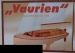 Vaurien Segeljolle Bausatz , Länge 45 cm