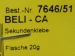 Beli-Zell CA ,  Flasche 20 g, Sekundenklebstoff