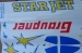 Dekorbogen, blau, STARJET   - vorrätig -   /1.4.19