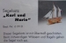 Segelsatz Karl und Marie   - vorrätig /1.6.2023 -