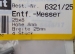 Entfernungs-Messer (Plastik), 25 mm breit, 8 mm hoch