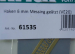 Haken 6 mm Messing geõtzt (VE
