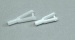 Nylon-Gabelköpfe, M 2,  10 Stück