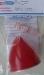 GFK-Spinner -   60 mm - rot  - vorrätig 1.4.25 -